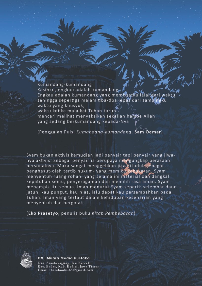 Cover Kumandang (Pilihan 2) - Belakang